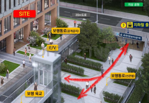 과천 지식정보타운 상업 2BL 오피스 사진 #2